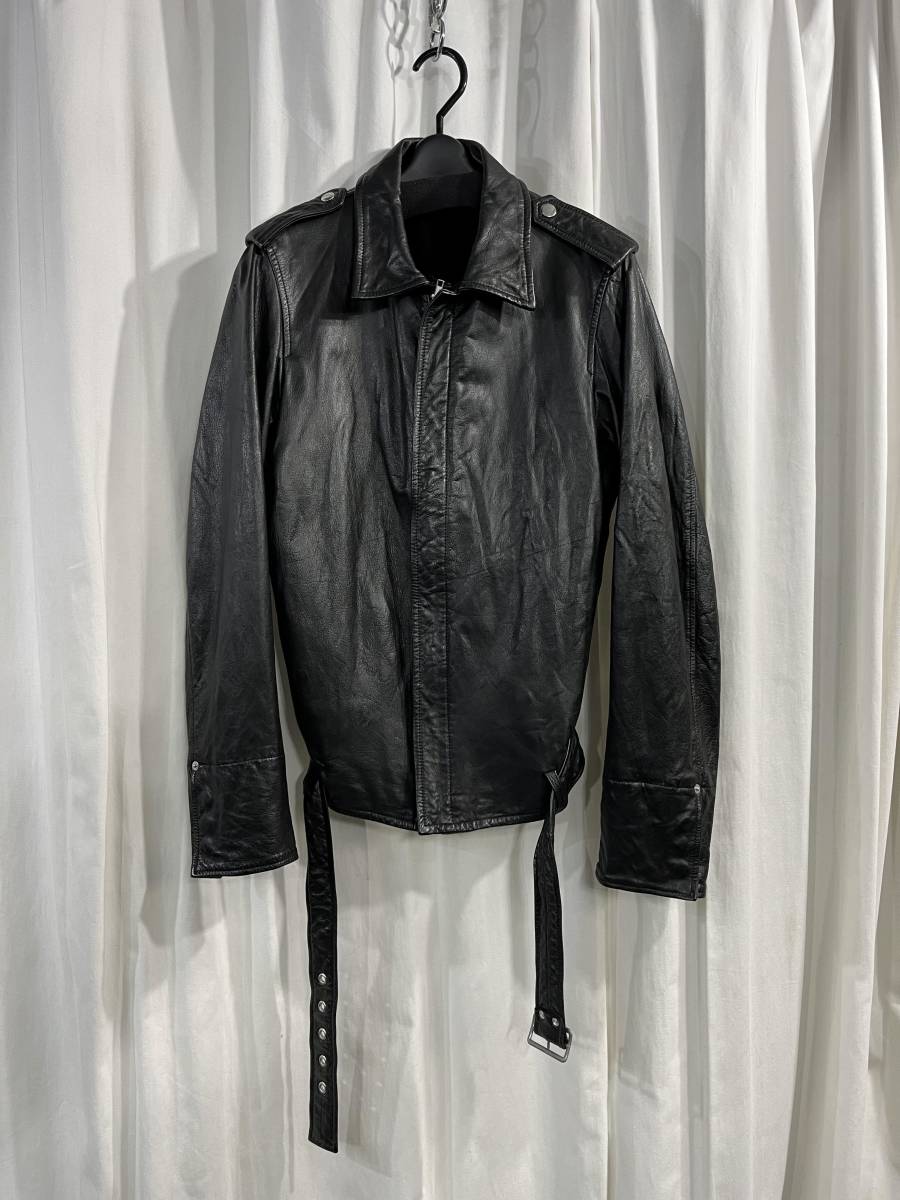 Y's for men yohji yamamoto レザーブルゾン（MU-Y03-706）