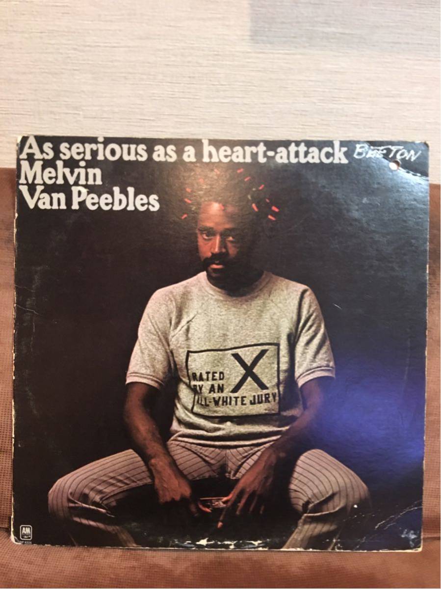 Melvin Van Peebles/As Serious As A Heart-Attack_画像1