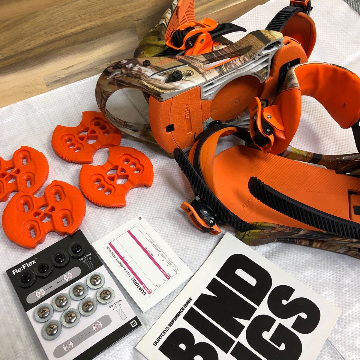 BURTON スノーボードビンディング MALAVITA Re Flex [BIG BUCK BURTON スノーボードビンディング MALAVITA Re Flex [BIG BUCK