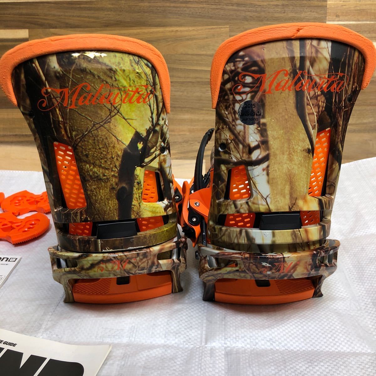 BURTON スノーボードビンディング MALAVITA Re Flex [BIG BUCK BURTON スノーボードビンディング MALAVITA Re Flex [BIG BUCK
