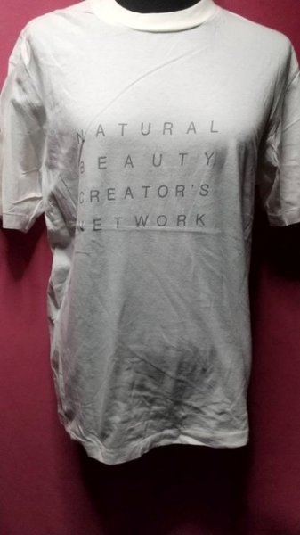 ＵＳＥＤ NATURAL BEAUTY Ｔシャツ サイズＭ 白系_画像1