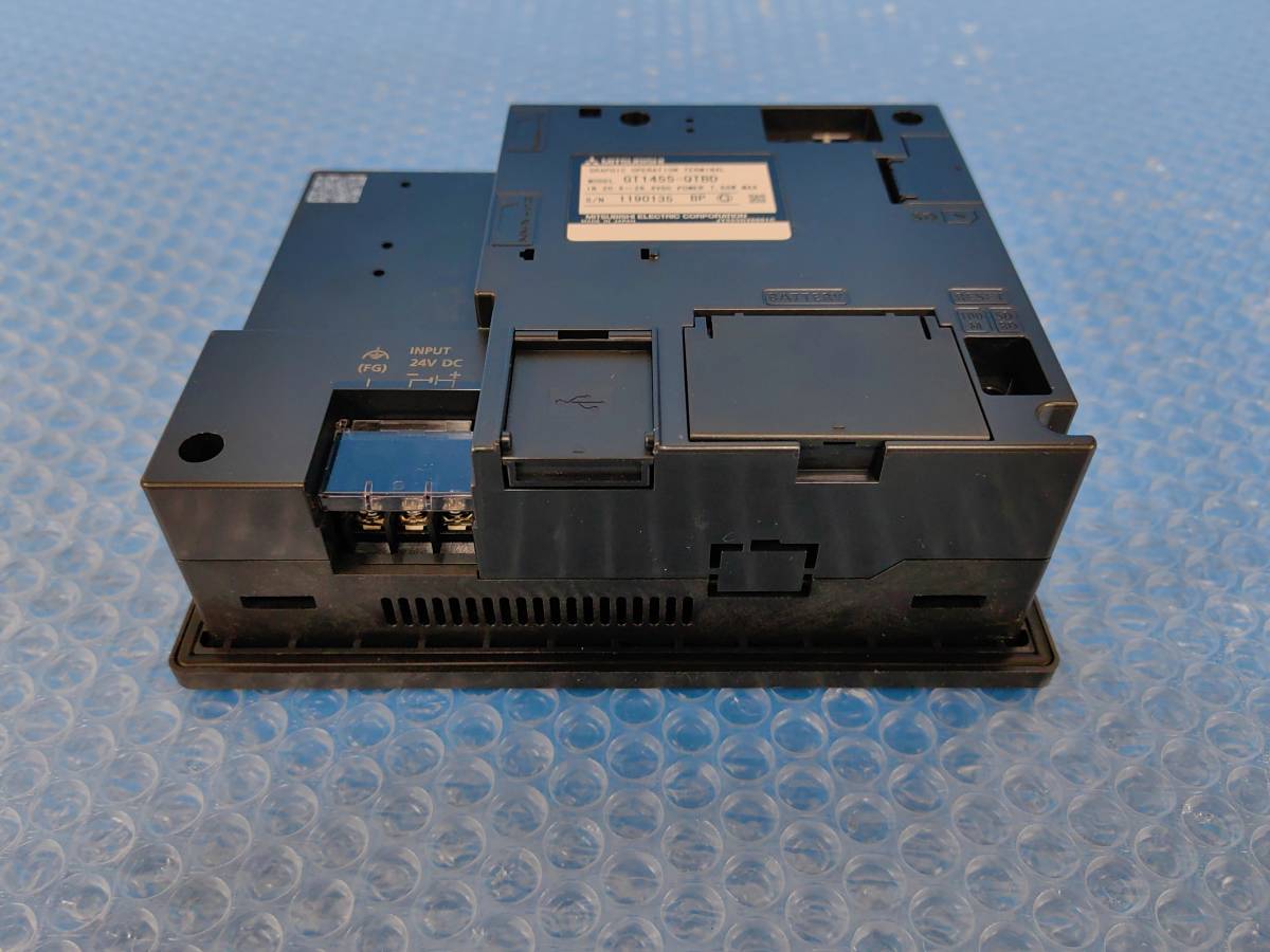 [KA1257] MITSUBISHI 三菱電機 GOT1000 GT1455-QTBD タッチパネル 表示器 動作保証_画像7
