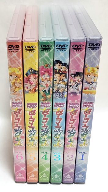 通常版の完品♪ 美少女戦士セーラームーンセーラースターズ　6巻セット　DVD