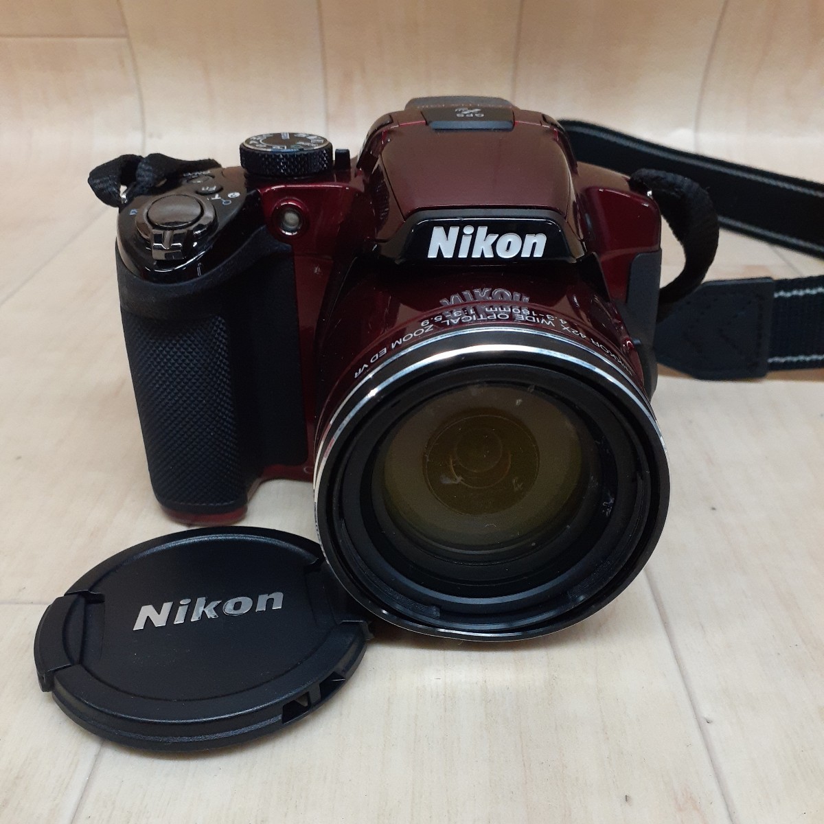 デジタルカメラ クールピクス P510 レッド ニコン NIKON NIKKOR 42x WIDE OPTICAL ZOOM ED VR 4.3-180mm F3-5.9 _画像2