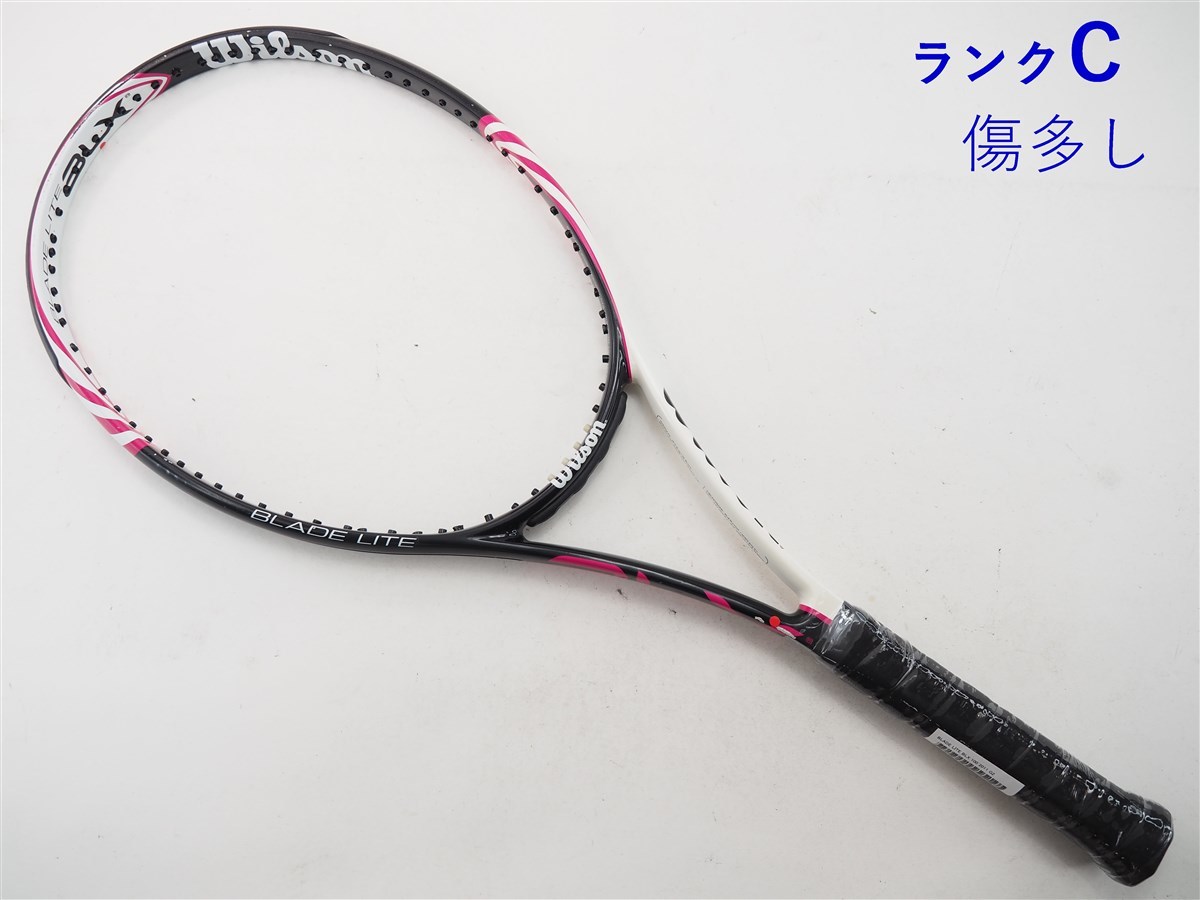 中古 テニスラケット ウィルソン ブレイド ライト BLX 100 2011年モデル (G2)WILSON BLADE LITE BLX 100 2011_画像1
