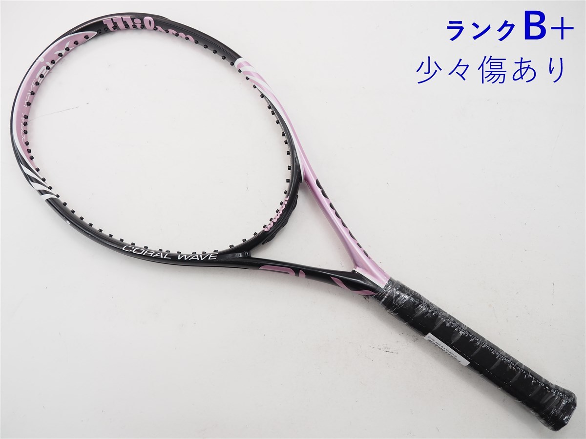 中古 テニスラケット ウィルソン コーラル ウェイブ BLX 105 2010年モデル (G2)WILSON CORAL WAVE BLX 105 2010_画像1