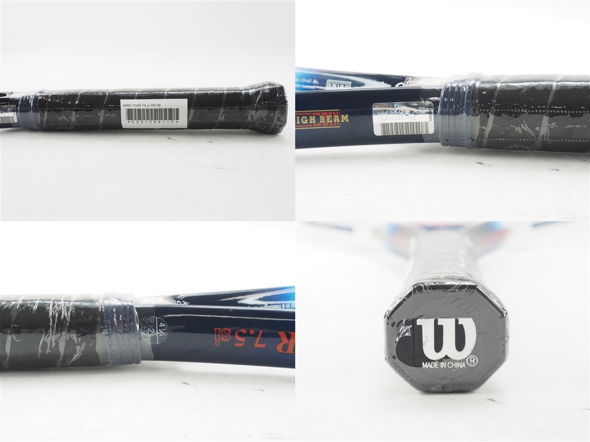 中古 テニスラケット ウィルソン アエロ ツアー 7.5 si 103 (G2)WILSON AERO TOUR 7.5 si 103_画像3