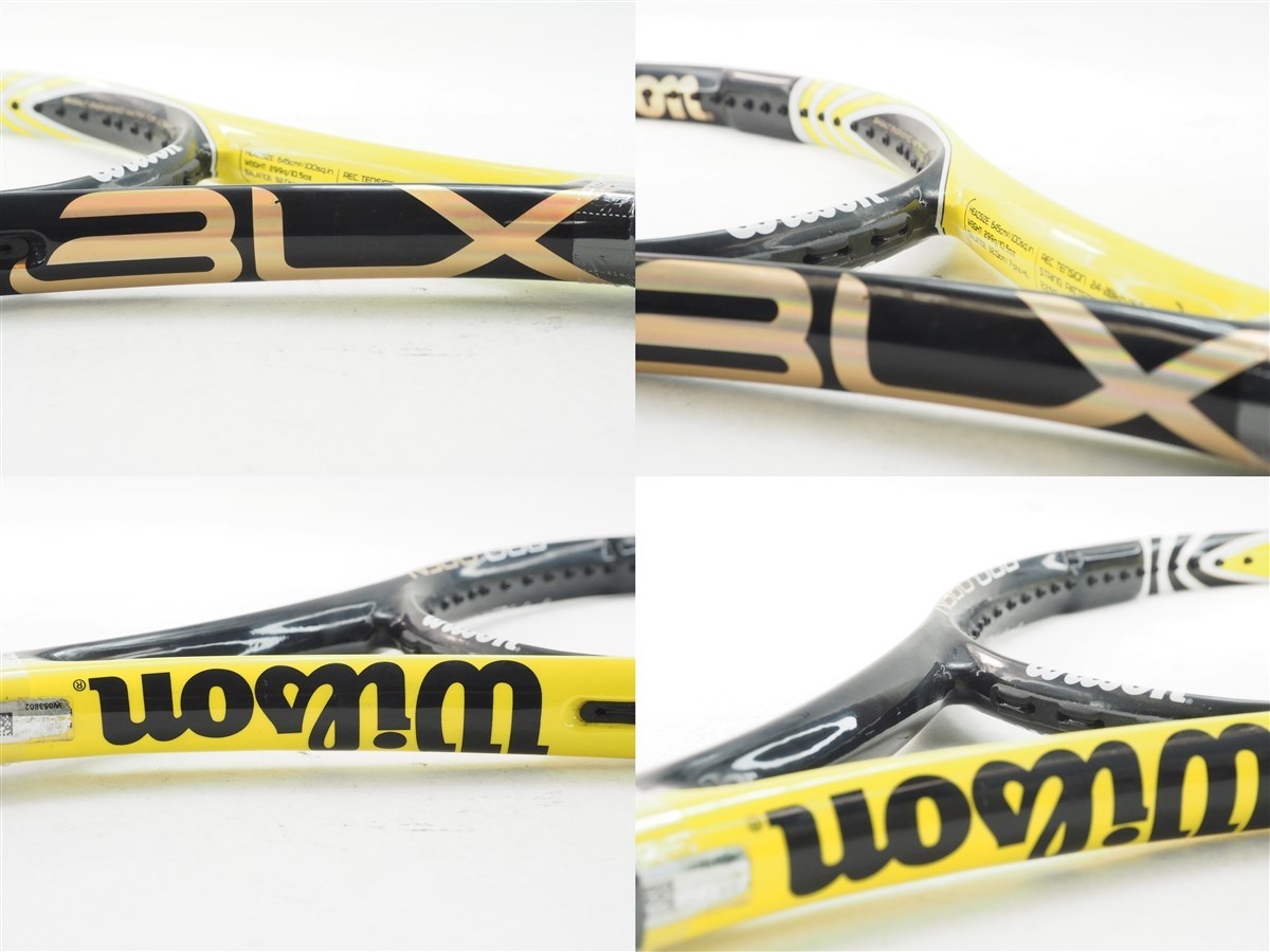 中古 テニスラケット ウィルソン プロ オープン BLX 100 2010年モデル (G1)WILSON PRO OPEN BLX 100 2010_画像4