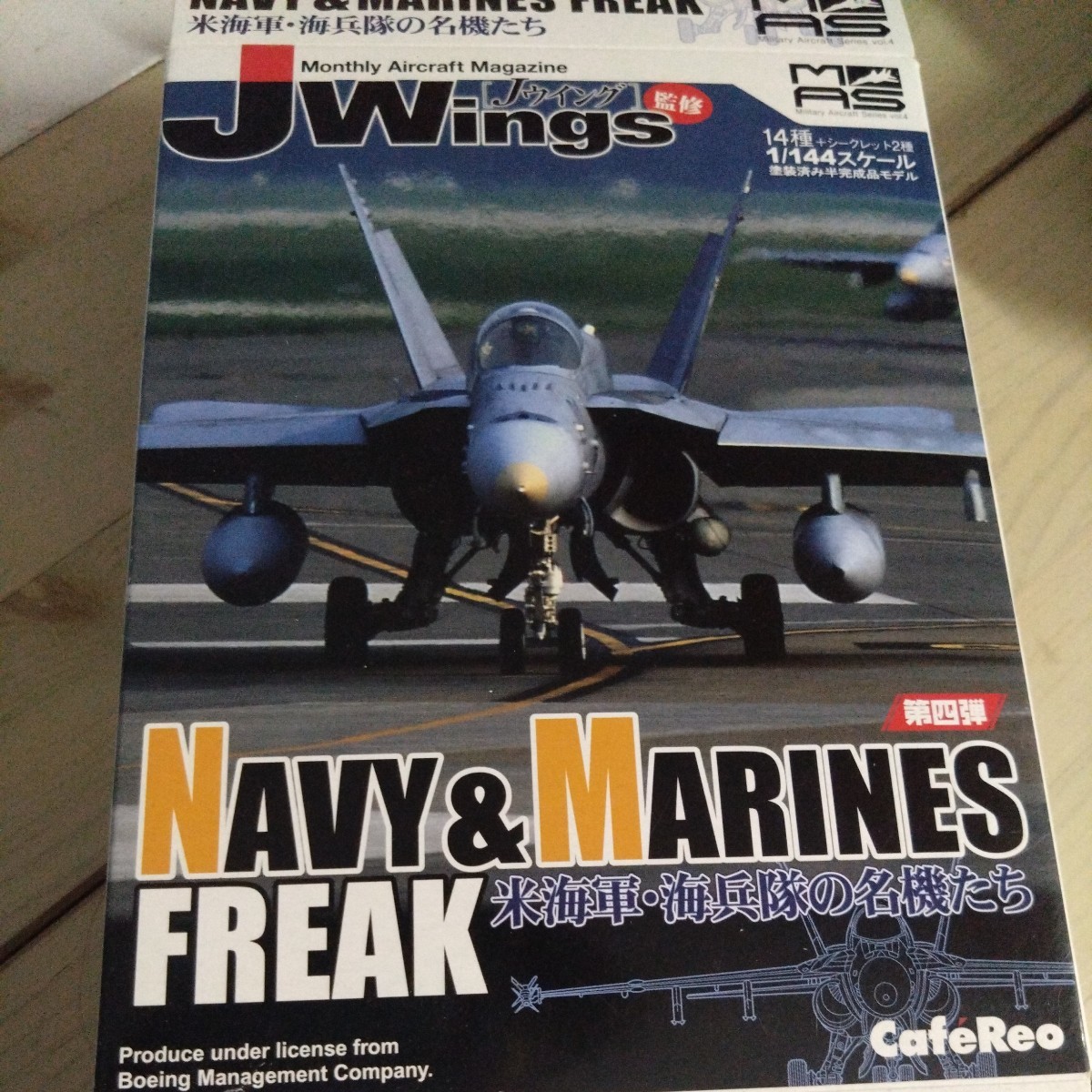 カフェレオ Jwing アルジャーノン F/A-18D F/A-18B 1/144 ブルーエンジェルス シークレット 米海軍・米海兵隊の名機たち ホーネット _画像9