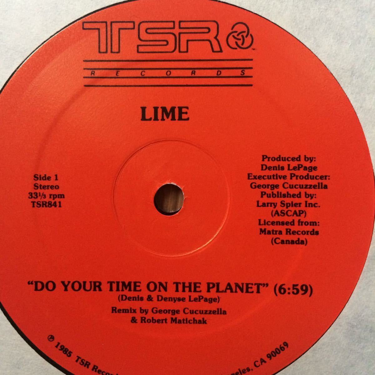 12’ Lime-Do Your Time On The Planet_画像2