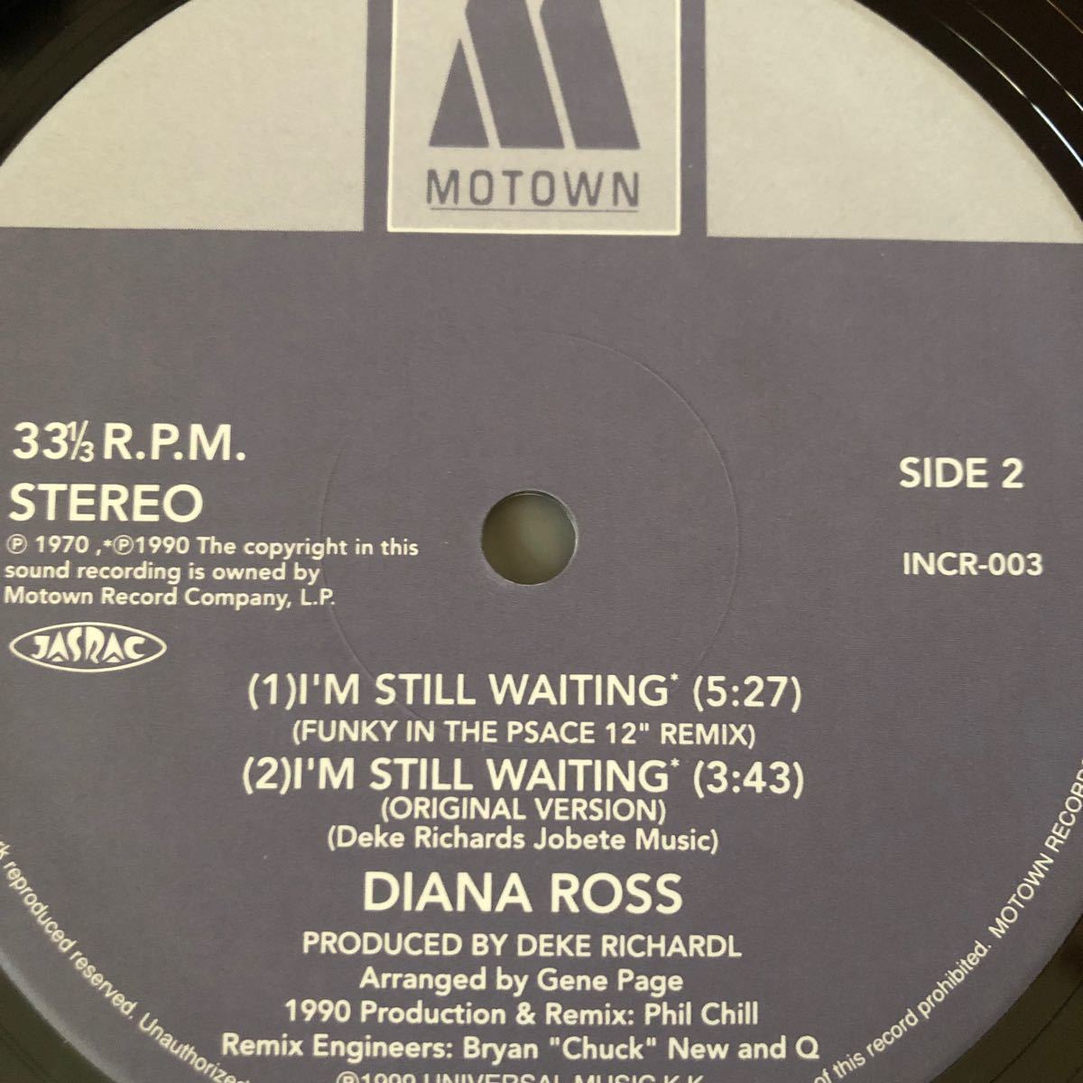 12’ Diana Ross-I’m still wating_画像3