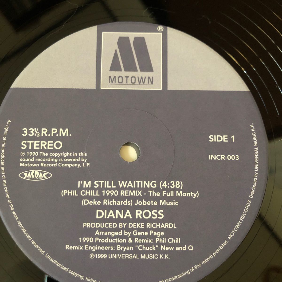 12’ Diana Ross-I’m still wating_画像2