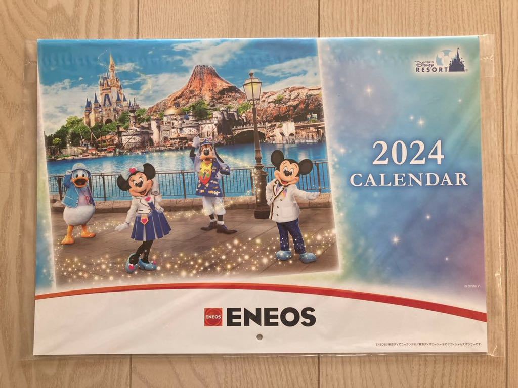 ★ENEOS エネオス 2024年ディズニー　壁掛けカレンダー ミッキー 非売品★新品即決_画像1