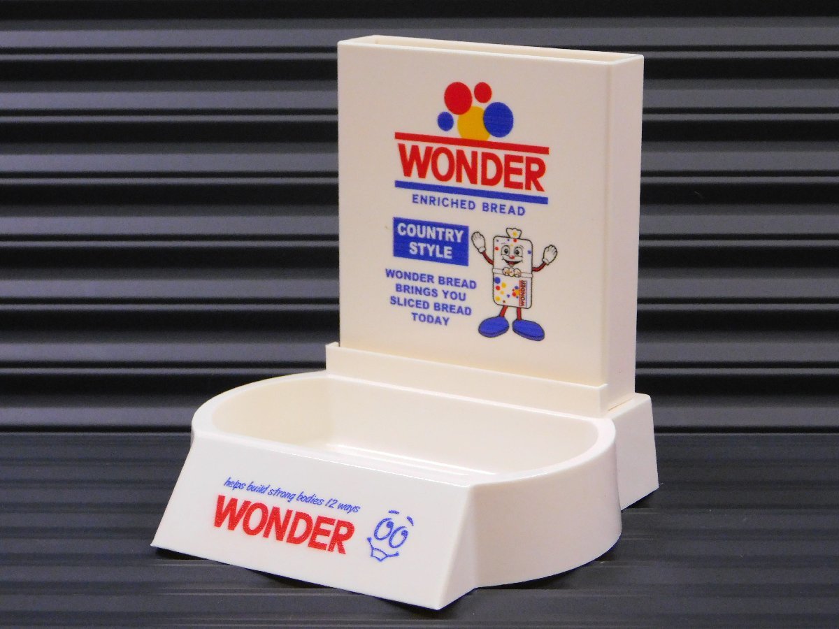 送料\350【WONDER BREAD・ワンダーブレッド】※《ペンスタンド》　アメリカン雑貨　ペン立て　トレー付き　フレディー ザ フレッシュガイ_画像1