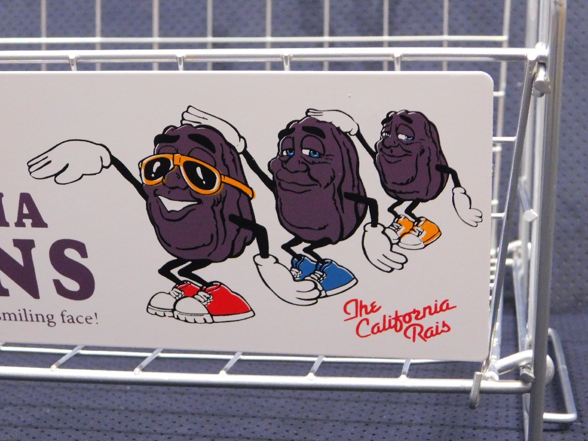 【California Raisins・カリフォルニアレーズン】※《ＵＳＡ ワイヤーラック》　アメリカン雑貨　スタッキング可能　見せる収納_画像4