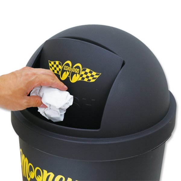[MOONEYES* moon I z]*{35L* dumpster | yellow } american miscellaneous goods trash can ( product number MG794YE)
