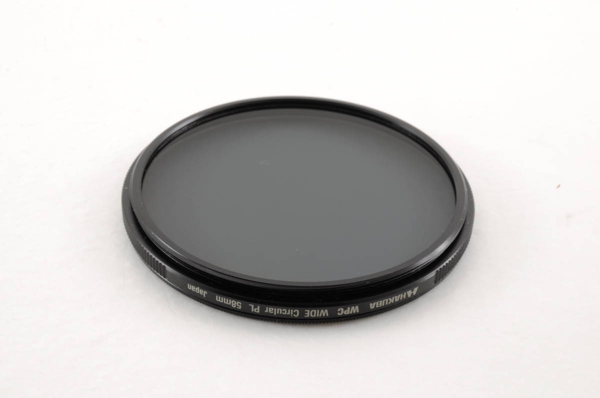 L1754 ハクバ HAKUBA WPC WIDE Circular PL 58mm レンズフィルター ケース付 カメラレンズアクセサリー クリックポスト_画像6