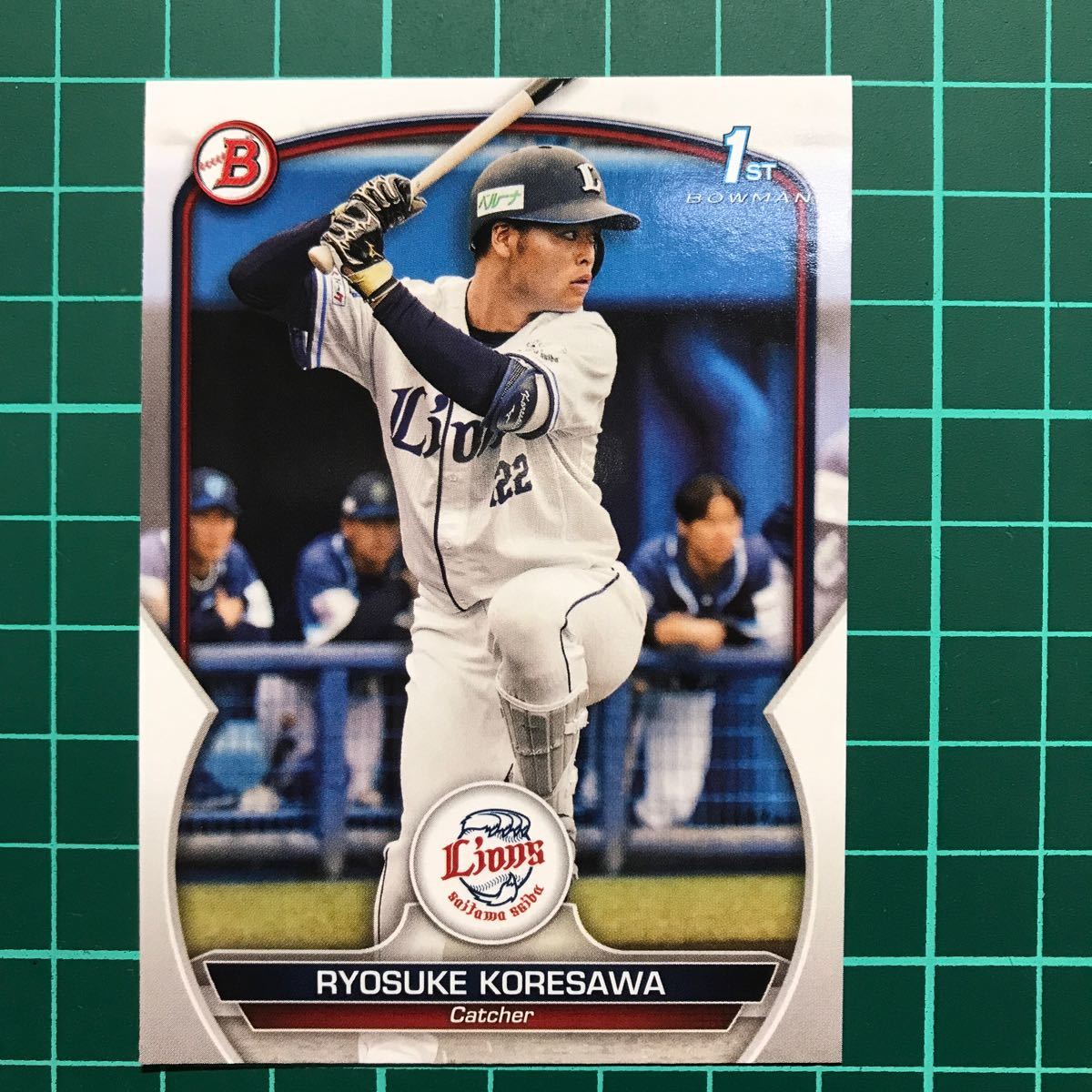 是澤涼輔 2023 Topps NPB Bowman ベースカード 埼玉西武ライオンズ ルーキー 1stBowman_画像1