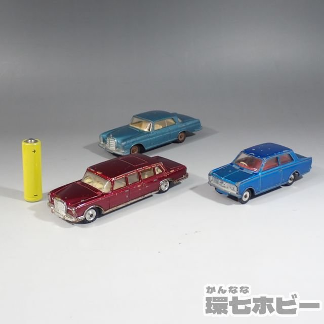 3WG44◆当時物 コーギー ディンキー 1/43 メルセデスベンツ600プルマン 300SE vauxhall viva ミニカー まとめ/MERCEDES-BENZ 旧車 送60_画像2