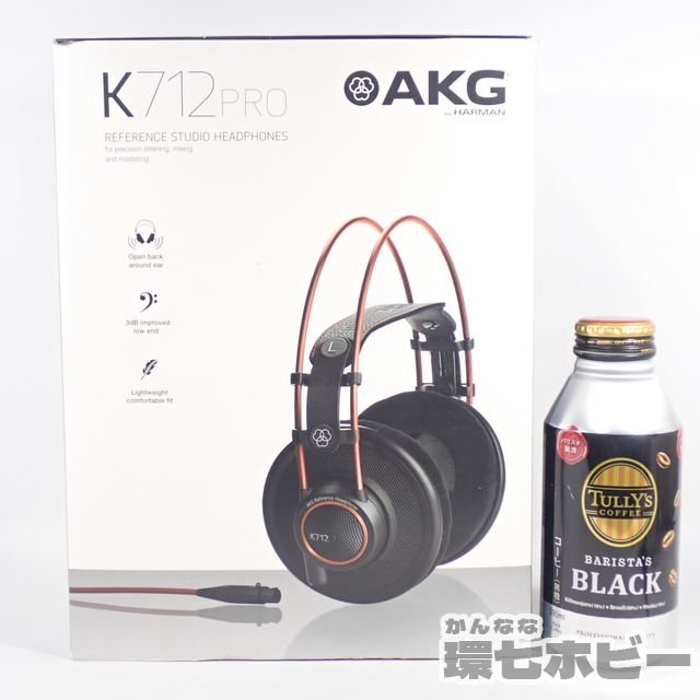 0RZ33◆AKG K712 PRO ヘッドフォン 音出しOK/ヘッドホン アーカーゲー 送:-/80_画像2