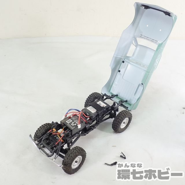 0KA45◆HORIZON HOBBY 1/24 SCX24 1967 シボレー C10 ラジコン 電動RC プロポ 動作未確認/ホライゾンホビー 送:-/80_画像9