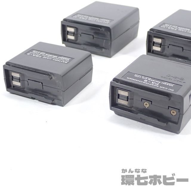 4TS69◆YAESU ヤエス FBA-10 FBA-9 10 PA-6 バッテリーケース 他 まとめ 未検品現状/FT-728/23/205/207等用単三電池ケース 送:-/60_画像6