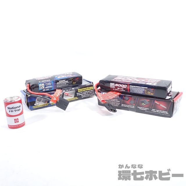 5TS80◆TRAXXAS トラクサス POWER CELL リポ バッテリー 5000mah 5800 まとめ 未検品現状/ラジコン RC パーツ 送:-/60_画像2