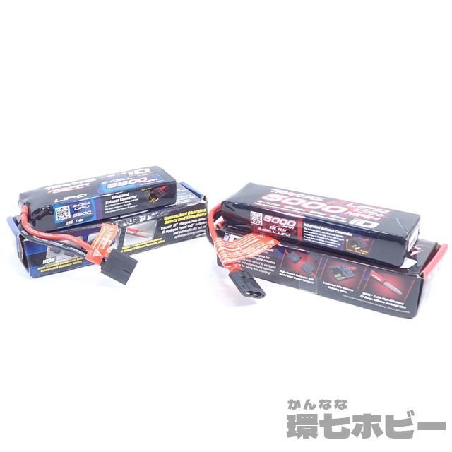 5TS80◆TRAXXAS トラクサス POWER CELL リポ バッテリー 5000mah 5800 まとめ 未検品現状/ラジコン RC パーツ 送:-/60_画像1