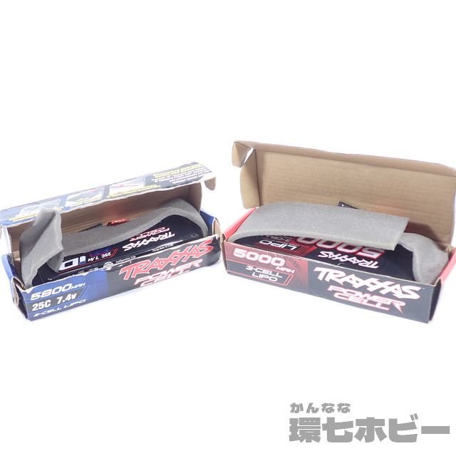 5TS80◆TRAXXAS トラクサス POWER CELL リポ バッテリー 5000mah 5800 まとめ 未検品現状/ラジコン RC パーツ 送:-/60_画像8