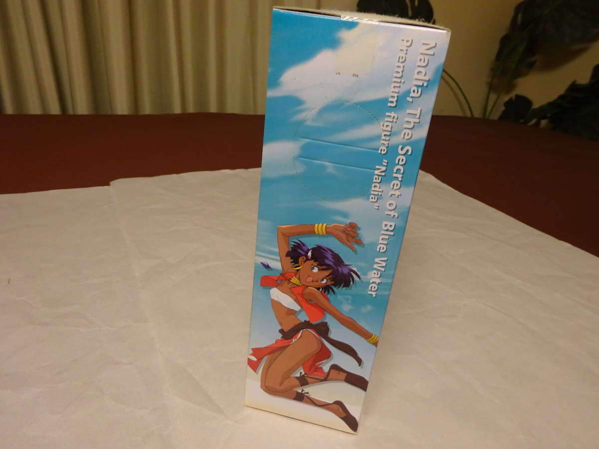 「ふしぎの海のナディア」 エターナルキャラクターシリーズ プレミアムフィギュア　“ナディア”全１種 未開封・新品 SEGA（セガ）_パッケージ　反対の側面