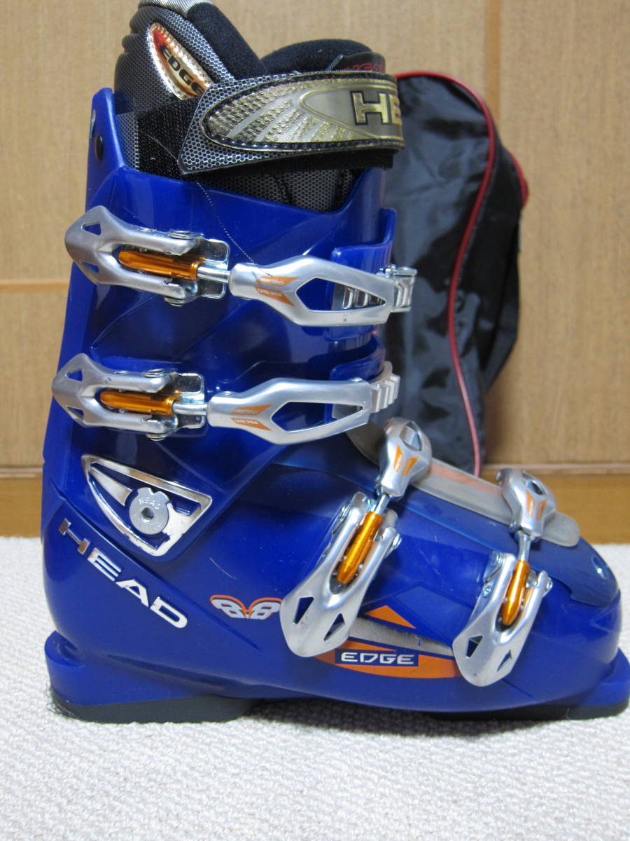 HEAD ヘッド EDGE スキー靴 ブーツ サイズ25.0～25.5 ブルー系 中古品_画像3