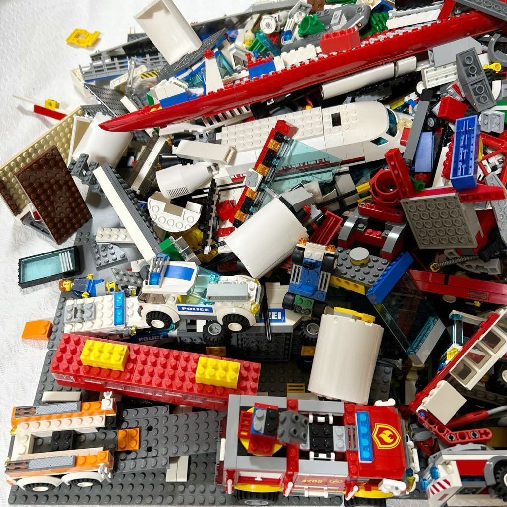 超大量】LEGO レゴブロック レゴまとめ売り 部品 パーツ 町、働き車