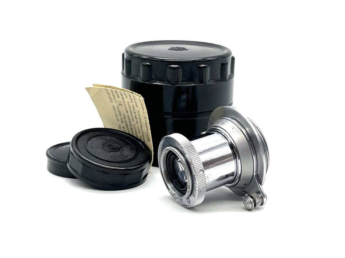 ほぼ新品の KMZ 沈胴式インダスター50 Industar ELMAR L39 #2375B ほぼ新品の KMZ 沈胴式インダスター50 Industar ELMAR L39 #2375B
