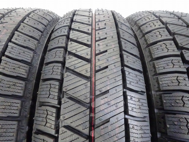 ブリヂストン BLIZZAK VRX3 155/70R13 75Q★新品 2021年製 4本 中古 スタッドレス【福島発 送料無料】FUK-BS0454★冬_画像5