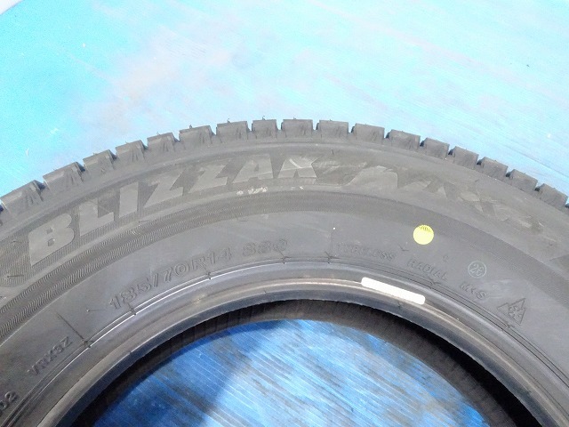 ブリヂストン BLIZZAK VRX3 185/70R14 88Q★新品 2021年製 1本価格 スタッドレス【福島発 送料無料】FUK-BS0538★冬_画像3