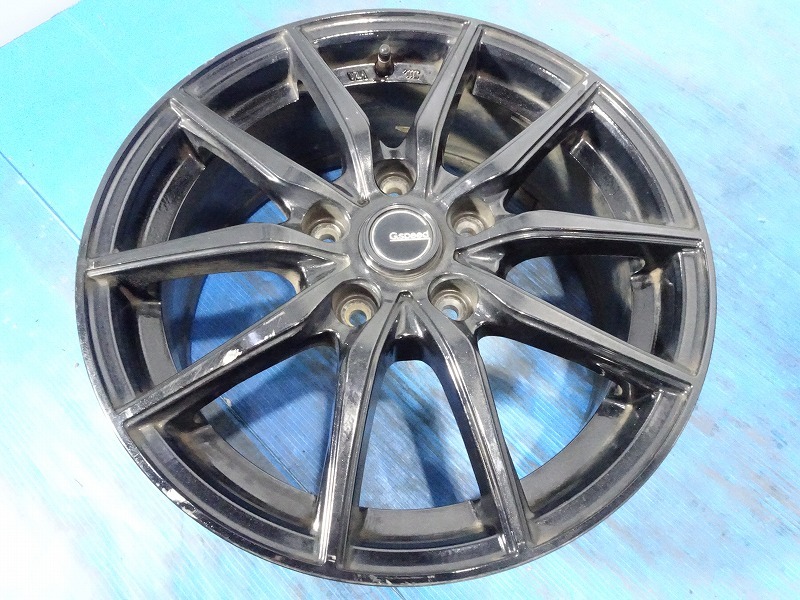 ◆G.Speed◆16x6.5J +53 5穴 114.3 中古 アルミホイール 4本【福島発 送料無料】FUK-D12889★16インチ_画像4