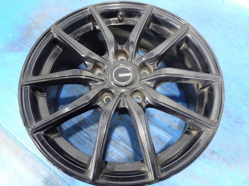 ◆G.Speed◆16x6.5J +53 5穴 114.3 中古 アルミホイール 4本【福島発 送料無料】FUK-D12889★16インチ_画像5