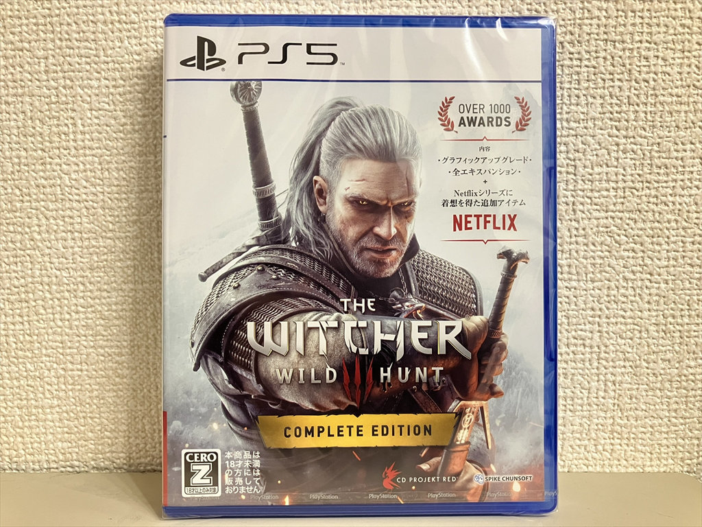 【PS5・未開封】ウィッチャー 3 ワイルドハント コンプリートエディション WITCHER 3 WILD HUNT COMPLETE EDITION