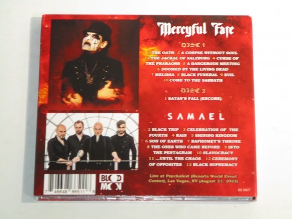 Mercyful Fate + Samael - Doomed By Las Vegas Live 2022 2CD_画像3