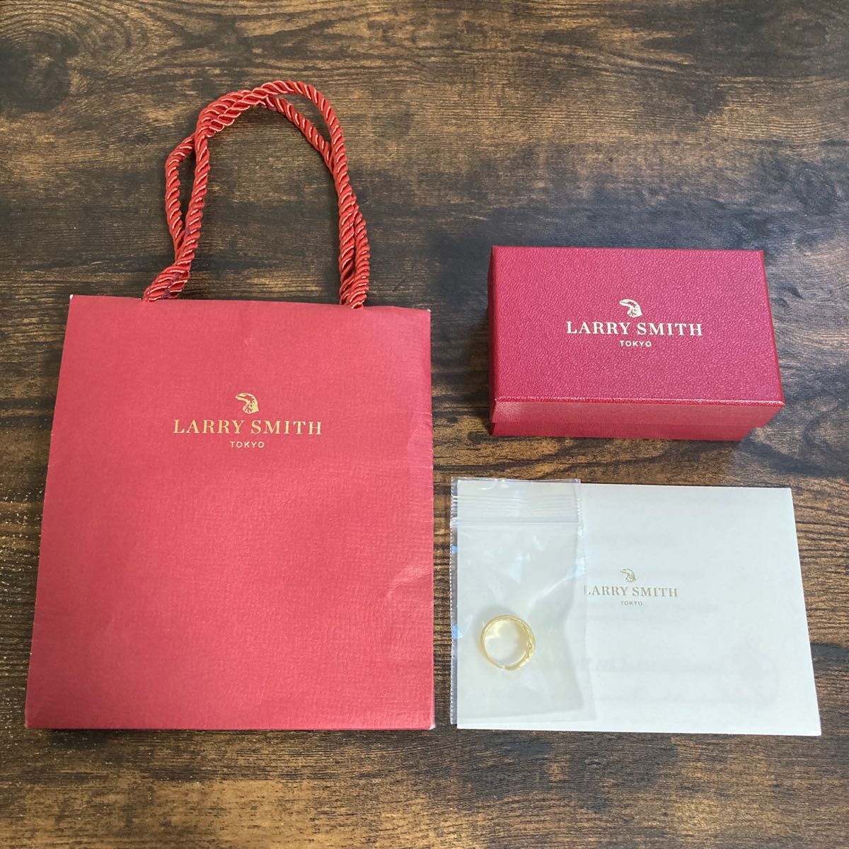 ワンオフ作品】ラリースミス 全金KAZEKIRIピンキーリング 8号 ワンオフ作品】ラリースミス 全金KAZEKIRIピンキーリング 8号