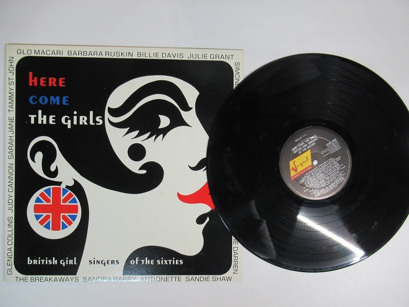 Lb3:HERE COME THE GIRLS BRITISH GIRL SINGFRS OF THE SIXTIES NFX / LP 111_画像1
