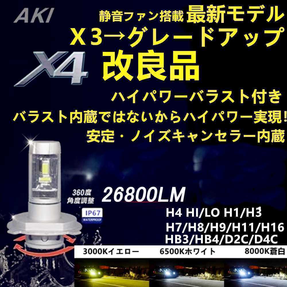 LED H4(Hi/Lo)Ｄ２s d2r/ｄ４s d4r/H1/H3/H7/H8/H9/H10/H11/H16/HB3/HB4_画像1