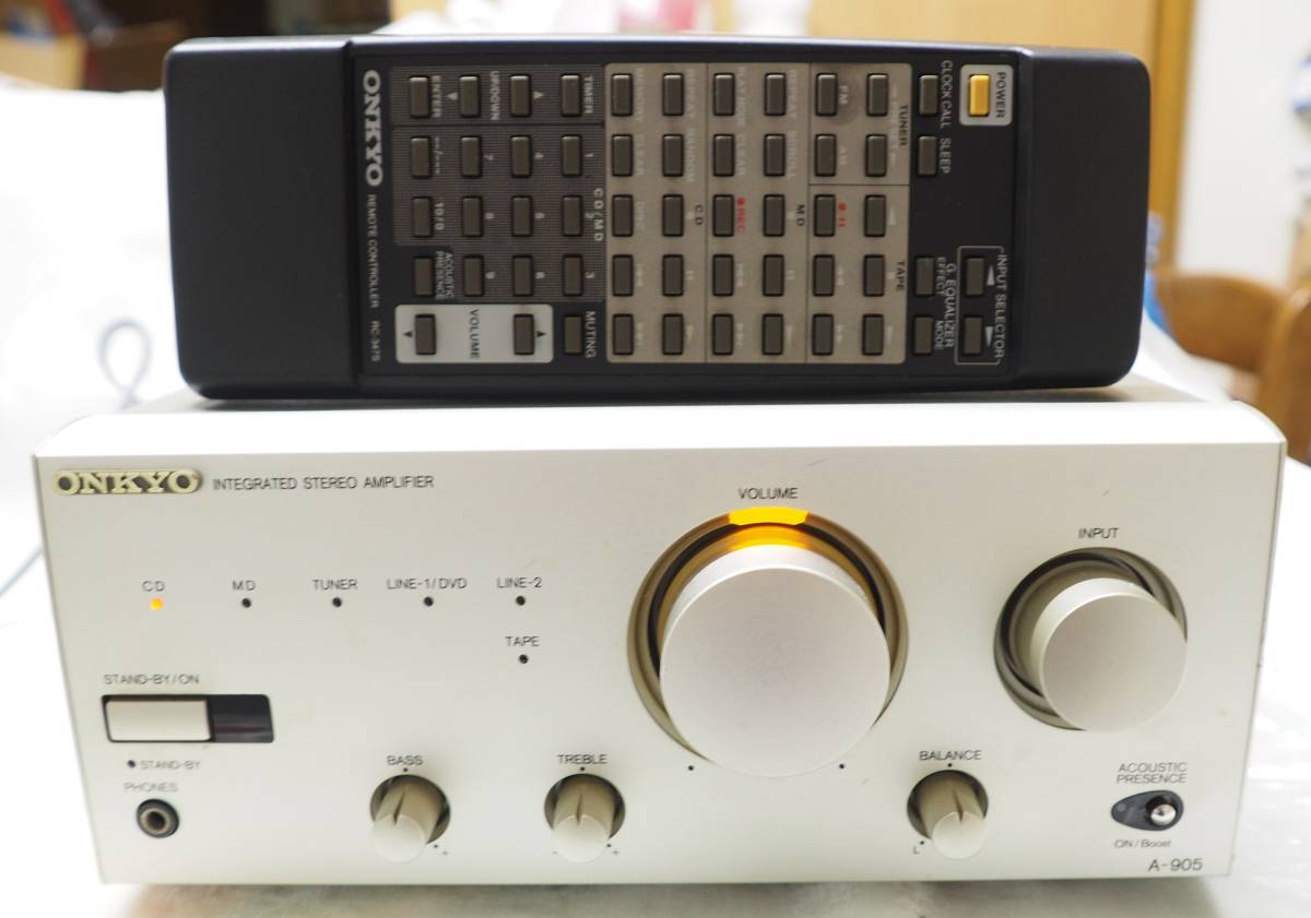 低価格 re-birth 中古品 Onkyo purimeinanpu A???905 ad-naturam.fr