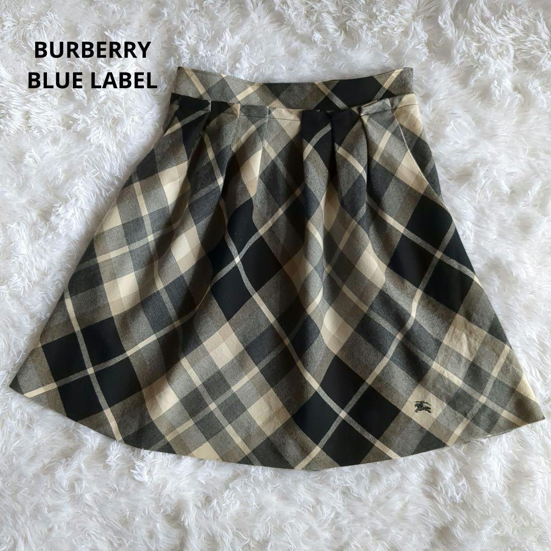 新素材新作 【送料無料】BURBERRY 38 タック ワンポイント ホースロゴ