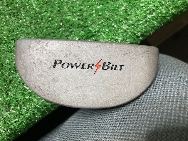 【同梱対応可】中古パター　ジュニア用　POWER BILT　純正スチール28.5インチ　　Ｙ1839_画像1