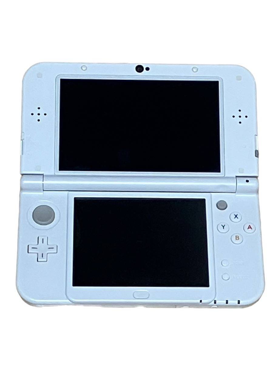 【美品】 Nintendo 任天堂 Newニンテンドー3DS LL ニュースーパーマリオブラザーズ 本体 パールホワイト_画像4