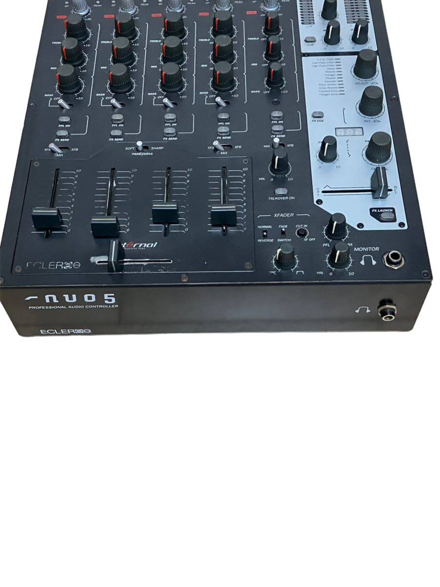 [ operation verification settled ]Ecler NUO5 DJ mixer Spain made 