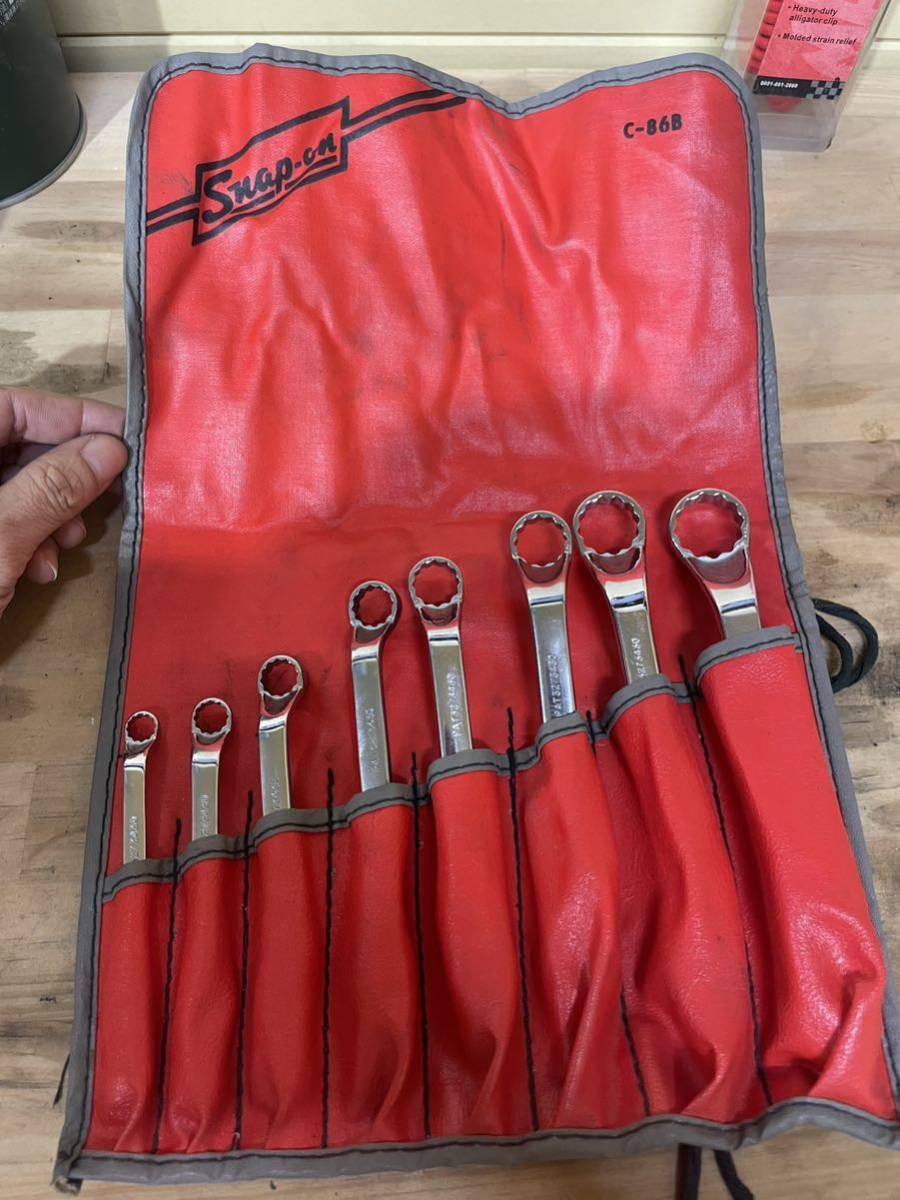 Snap-on スナップオン ディープ 60° オフセット メガネレンチ KTC マックツール　MAC TOOLs めがね TONE レンチセット インチサイズ_画像1