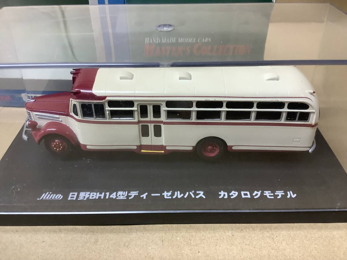 83 京商 1/80 日野 BH14型 ディーゼルバス カタログモデル 64112 HINO BUS マスターズコレクション コールドキャスト KYOSHO レア ミニカー_画像2