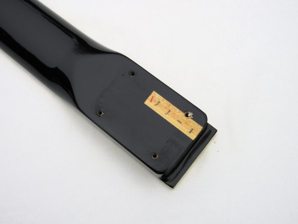 Greco　グレコ　JJ-1ネック　ミディアム24フレット　黒ヘッド　フジゲン製　85年製Greco JJ-1_ネックエンドはフラット形状